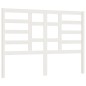 Testiera per Letto Bianca 166x4x104cm in Legno Massello di Pino Testiera per Letto Bianca 166x4x104cm in Legno Massello di Pino