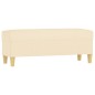 Panca Crema 100x35x41 cm in Tessuto Panca Crema 100x35x41 cm in Tessuto