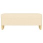 Panca Crema 100x35x41 cm in Tessuto Panca Crema 100x35x41 cm in Tessuto