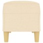 Panca Crema 100x35x41 cm in Tessuto Panca Crema 100x35x41 cm in Tessuto