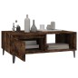Tavolino da Salotto Rovere Fumo 90x60x35 cm in Truciolato Tavolino da Salotto Rovere Fumo 90x60x35 cm in Truciolato