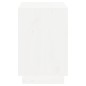 Scarpiera Bianca 110x34x52 cm in Legno Massello di Pino Scarpiera Bianca 110x34x52 cm in Legno Massello di Pino