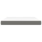 Materasso a Molle Insacchettate Grigio Scuro 160x200x20 cm Materasso a Molle Insacchettate Grigio Scuro 160x200x20 cm