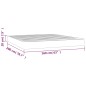 Materasso a Molle Insacchettate Grigio Scuro 160x200x20 cm Materasso a Molle Insacchettate Grigio Scuro 160x200x20 cm