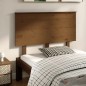 vidaXL Testiera per Letto ambra 124x6x82,5cm in Legno Massello di Pino vidaXL Testiera per Letto ambra 124x6x82,5cm in Legno Massello di Pino