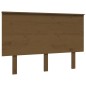 vidaXL Testiera per Letto ambra 124x6x82,5cm in Legno Massello di Pino vidaXL Testiera per Letto ambra 124x6x82,5cm in Legno Massello di Pino