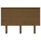 vidaXL Testiera per Letto ambra 124x6x82,5cm in Legno Massello di Pino vidaXL Testiera per Letto ambra 124x6x82,5cm in Legno Massello di Pino