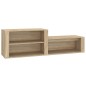 Scarpiera Rovere Sonoma 150x35x45 cm in Legno Multistrato Scarpiera Rovere Sonoma 150x35x45 cm in Legno Multistrato
