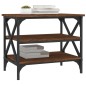 Tavolino Rovere Marrone 55x38x45 cm in Legno Multistrato Tavolino Rovere Marrone 55x38x45 cm in Legno Multistrato