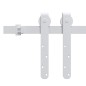 Kit Mini Anta Scorrevole in Acciaio al Carbonio Bianco 200 cm Kit Mini Anta Scorrevole in Acciaio al Carbonio Bianco 200 cm