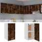 Mobile Pensile Rovere Fumo 29,5x31x60 cm in Legno Multistrato Mobile Pensile Rovere Fumo 29,5x31x60 cm in Legno Multistrato