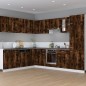 Mobile Pensile Rovere Fumo 29,5x31x60 cm in Legno Multistrato Mobile Pensile Rovere Fumo 29,5x31x60 cm in Legno Multistrato