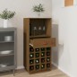Portabottiglie Miele 45x34x100 cm in Legno Massello di Pino Portabottiglie Miele 45x34x100 cm in Legno Massello di Pino