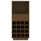 Portabottiglie Miele 45x34x100 cm in Legno Massello di Pino Portabottiglie Miele 45x34x100 cm in Legno Massello di Pino