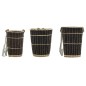 Cesta per Legna con Spallacci 44,5x37x50cm Salice Naturale Cesta per Legna con Spallacci 44,5x37x50cm Salice Naturale