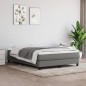 vidaXL Materasso a Molle Insacchettate Grigio Scuro 140x200x20 cm vidaXL Materasso a Molle Insacchettate Grigio Scuro 140x200x20 cm