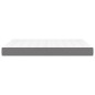 vidaXL Materasso a Molle Insacchettate Grigio Scuro 140x200x20 cm vidaXL Materasso a Molle Insacchettate Grigio Scuro 140x200x20 cm
