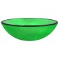 Lavandino in Vetro Temperato 42x14 cm Verde Lavandino in Vetro Temperato 42x14 cm Verde