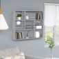 Mensola a Muro Grigio Sonoma 90x16x78 cm in Legno Multistrato Mensola a Muro Grigio Sonoma 90x16x78 cm in Legno Multistrato