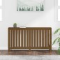 Copertura Termosifone Miele 153x19x84 cm Legno Massello Pino Copertura Termosifone Miele 153x19x84 cm Legno Massello Pino