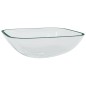 Lavandino in Vetro 42x42x14 cm Trasparente Lavandino in Vetro 42x42x14 cm Trasparente