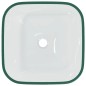 Lavandino in Vetro 42x42x14 cm Trasparente Lavandino in Vetro 42x42x14 cm Trasparente