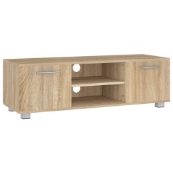 Mobile per TV Rovere Sonoma 110x40x35 cm Legno Multistrato