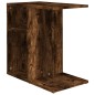 Tavolino da Salotto Rovere Fumo 50x30x50cm Legno Multistrato Tavolino da Salotto Rovere Fumo 50x30x50cm Legno Multistrato