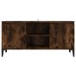 Mobile TV con Gambe in Metallo Rovere Fumo 103,5x35x50 cm Mobile TV con Gambe in Metallo Rovere Fumo 103,5x35x50 cm