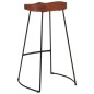 Sgabelli da Bar Gavin 2 pz 50x40x78 cm Legno Massello di Mango Sgabelli da Bar Gavin 2 pz 50x40x78 cm Legno Massello di Mango