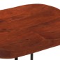 Sgabelli da Bar Gavin 2 pz 50x40x78 cm Legno Massello di Mango Sgabelli da Bar Gavin 2 pz 50x40x78 cm Legno Massello di Mango