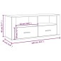 Mobile Porta TV Nero 100x35x40 cm in Legno Multistrato Mobile Porta TV Nero 100x35x40 cm in Legno Multistrato