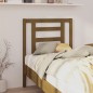 Testiera per Letto Miele 81x4x100 cm in Legno Massello di Pino Testiera per Letto Miele 81x4x100 cm in Legno Massello di Pino