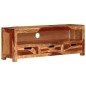 Mobile Porta TV 110x30x40 cm in Legno Massello di Acacia
