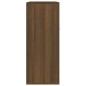 Credenza Rovere Marrone 60x30x75 cm in Legno Multistrato Credenza Rovere Marrone 60x30x75 cm in Legno Multistrato