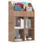 Portariviste per Bambini Rovere Sonoma 71x30x114 cm Truciolato Portariviste per Bambini Rovere Sonoma 71x30x114 cm Truciolato