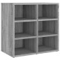 Scarpiera Grigio Sonoma 52,5x30x50 cm