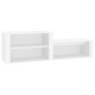 Scarpiera bianco 150x35x45 cm in Legno Multistrato Scarpiera bianco 150x35x45 cm in Legno Multistrato