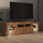 Mobile Porta TV con Luci LED Rovere Fumo 60x38,5x48 cm Mobile Porta TV con Luci LED Rovere Fumo 60x38,5x48 cm