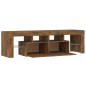 Mobile Porta TV con Luci LED Rovere Fumo 60x38,5x48 cm Mobile Porta TV con Luci LED Rovere Fumo 60x38,5x48 cm