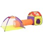 Tenda da Gioco Bambini 250 Palline Multicolore 338x123x111 cm Tenda da Gioco Bambini 250 Palline Multicolore 338x123x111 cm