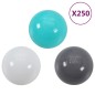 Tenda da Gioco Bambini 250 Palline Multicolore 338x123x111 cm Tenda da Gioco Bambini 250 Palline Multicolore 338x123x111 cm