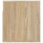 Comodino a Muro Rovere Sonoma 50x36x40 cm Comodino a Muro Rovere Sonoma 50x36x40 cm