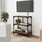 vidaXL Libreria Rovere Marrone 60x33x70,5 cm Legno Multistrato Acciaio vidaXL Libreria Rovere Marrone 60x33x70,5 cm Legno Multistrato Acciaio