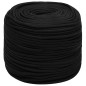 vidaXL Corda da Lavoro Nera 10 mm 100 m in Poliestere vidaXL Corda da Lavoro Nera 10 mm 100 m in Poliestere