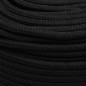 vidaXL Corda da Lavoro Nera 10 mm 100 m in Poliestere vidaXL Corda da Lavoro Nera 10 mm 100 m in Poliestere