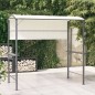 Gazebo con Tetto 220x110x200 cm Crema Gazebo con Tetto 220x110x200 cm Crema