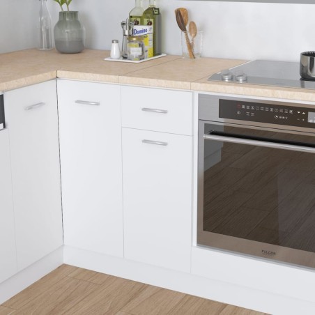 Piano da Cucina Beige con Motivo Marmo 30x60x2,8 cm Truciolato