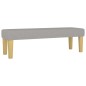 Panca Grigio Chiaro 100x30x30 cm in Tessuto Panca Grigio Chiaro 100x30x30 cm in Tessuto