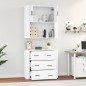 Credenza Bianca in Legno Multistrato Credenza Bianca in Legno Multistrato